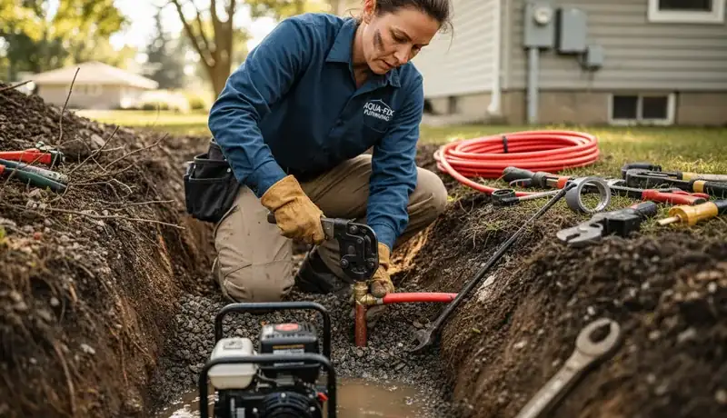 Expert Plumbing Pro - main-water-line-repair